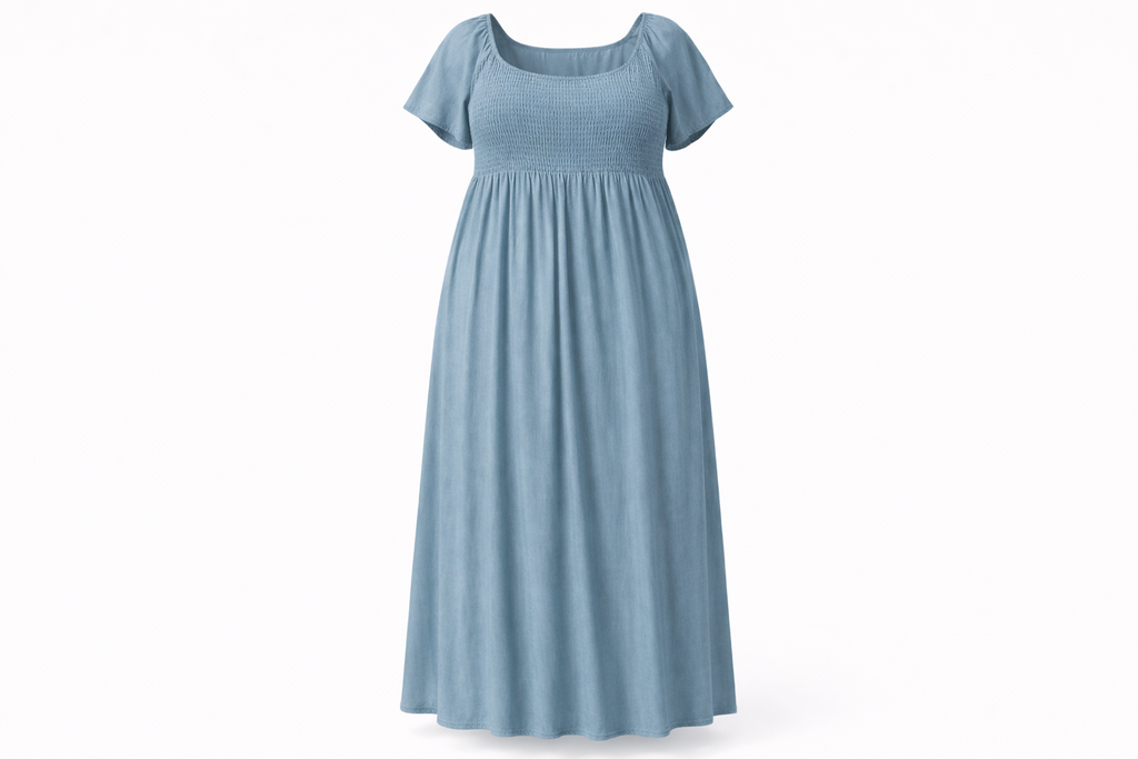 ROBE DENIM DÉLAVÉ L'indisciplinée