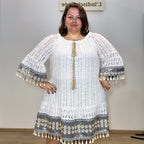ROBE DENTELLE BLANCHE