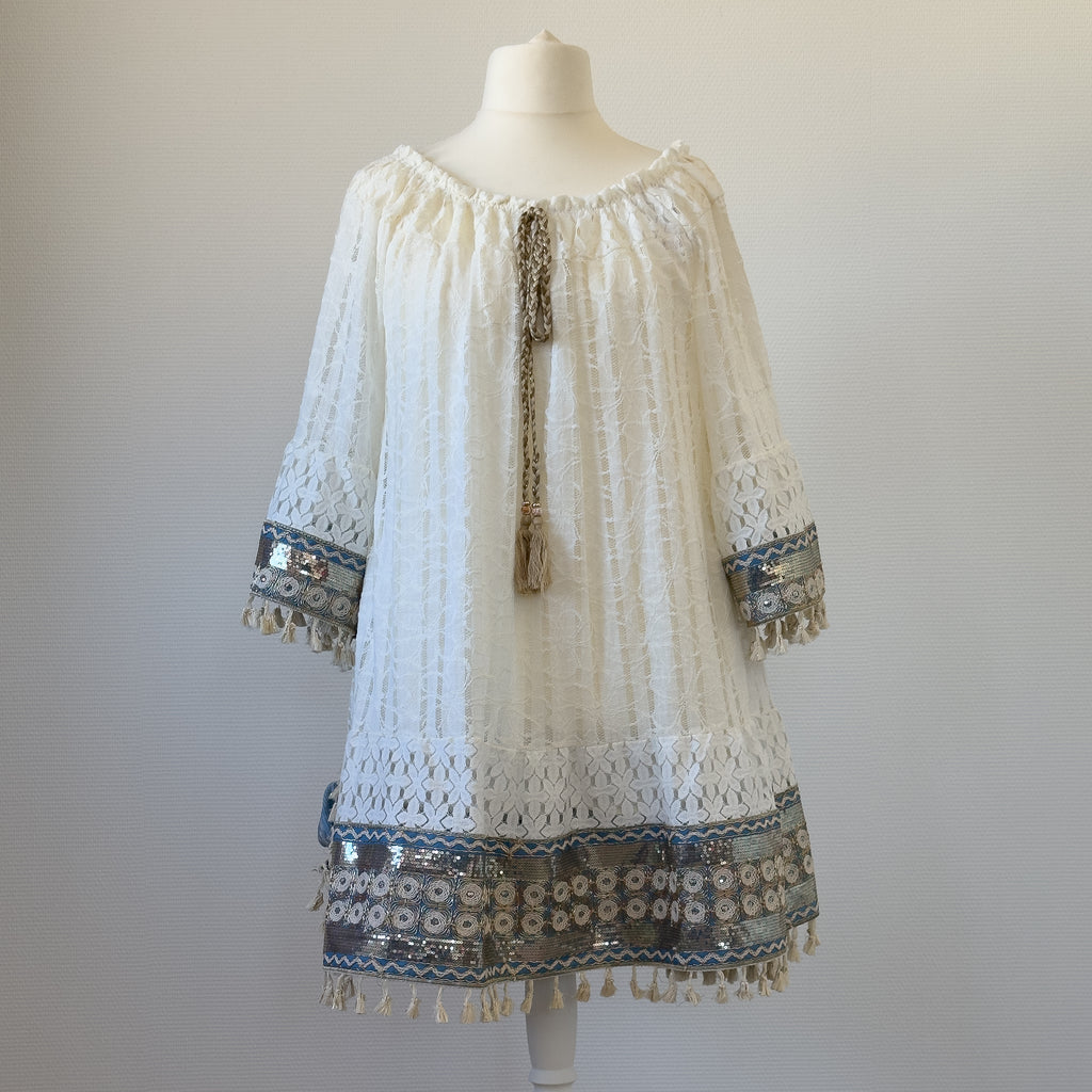 ROBE DENTELLE BLANCHE