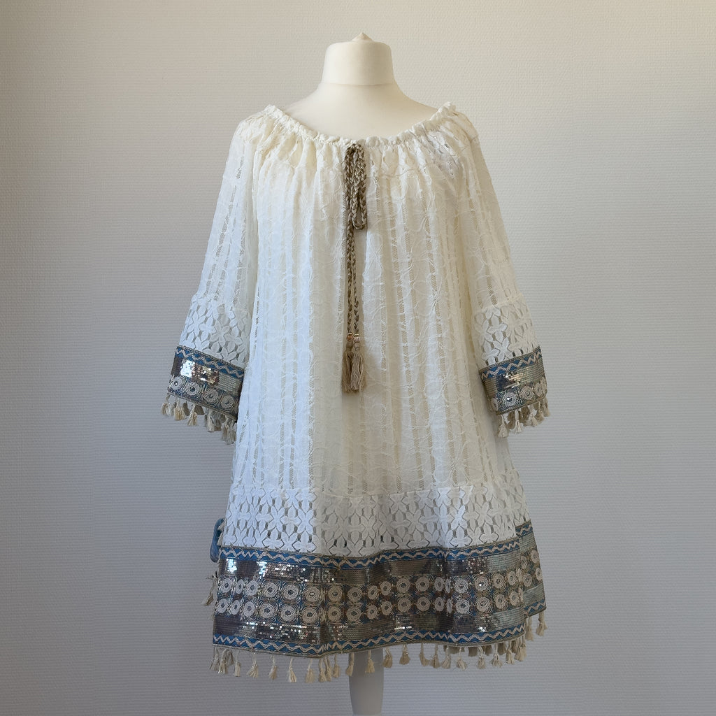 ROBE DENTELLE BLANCHE