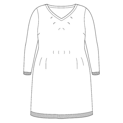 ROBE EN MAILLE CAMEL L'indisciplinée