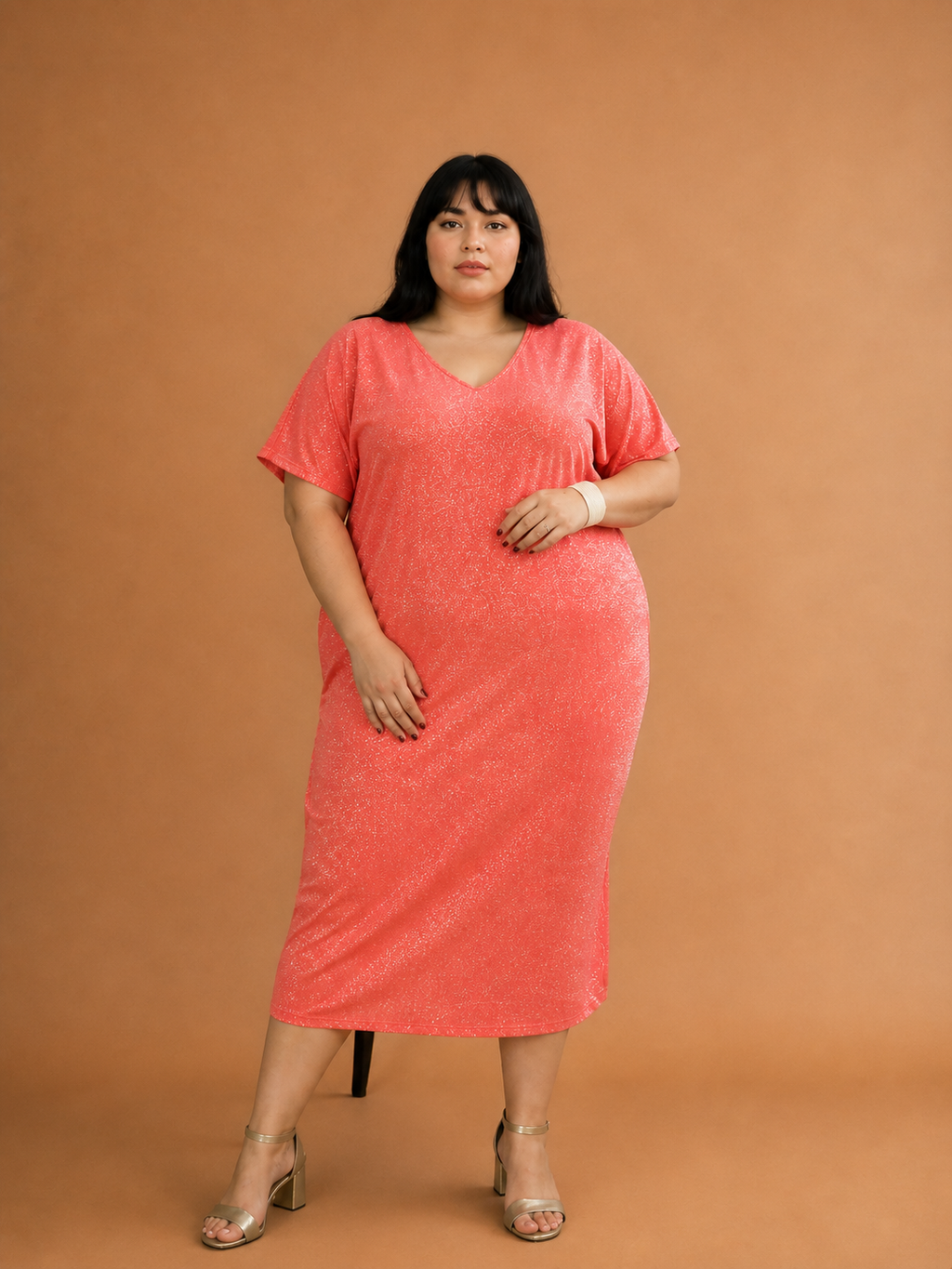ROBE LUREX BODYCON L'indisciplinée