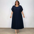 ROBE LONGUE PLISSÉE L'indisciplinée