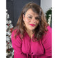 ROBE PAILLETTES FUSCHIA