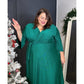 ROBE PAILLETTES VERTE