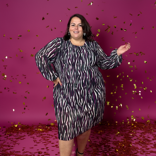 ROBE PLISSEE VIOLETTA L'indisciplinée