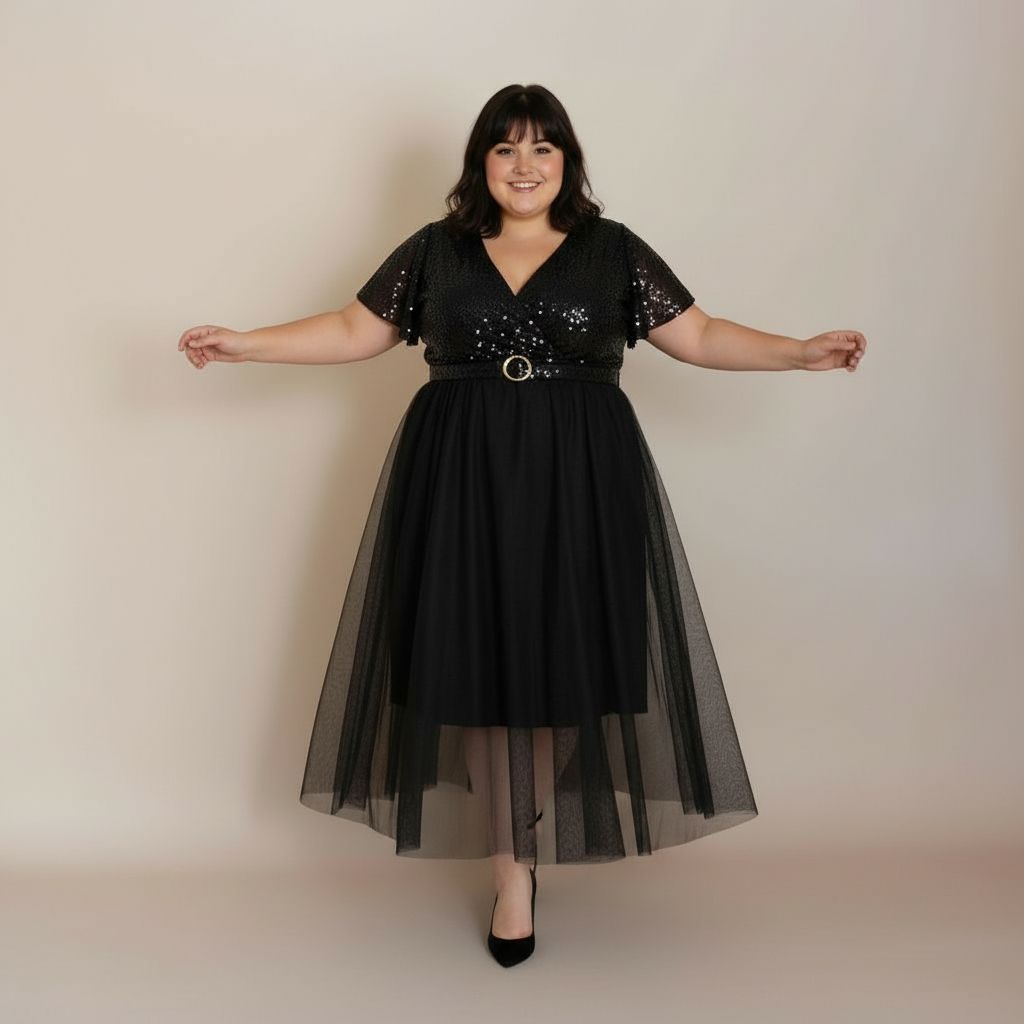 ROBE DE SOIRÉE NOIRE L'indisciplinée