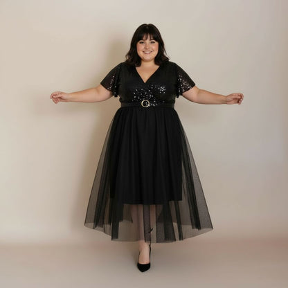 ROBE DE SOIRÉE NOIRE L'indisciplinée