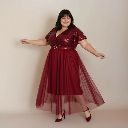 ROBE DE SOIRÉE BORDEAUX L'indisciplinée