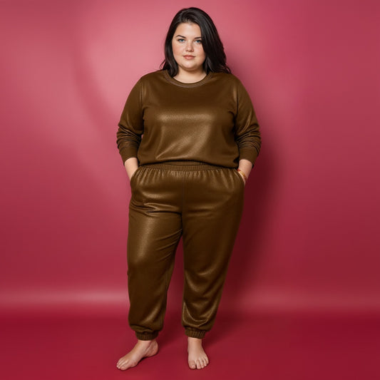 ENSEMBLE CHOCOLAT SCINTILLANT