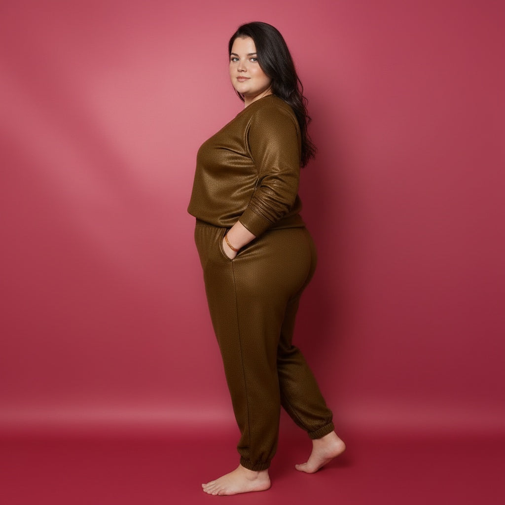 ENSEMBLE CHOCOLAT SCINTILLANT