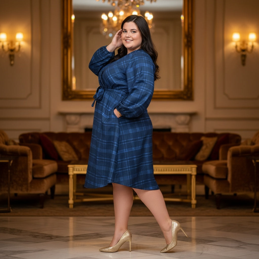 ROBE CACHE-COEUR SCOTTISH L'indisciplinée