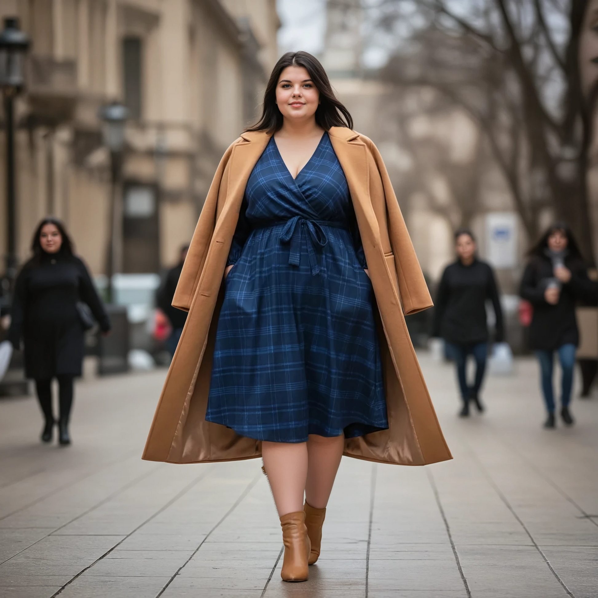 ROBE CACHE-COEUR SCOTTISH L'indisciplinée