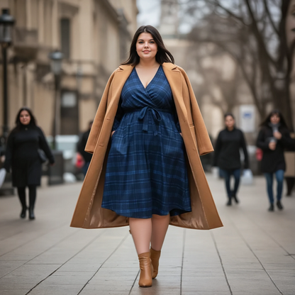 ROBE CACHE-COEUR SCOTTISH L'indisciplinée