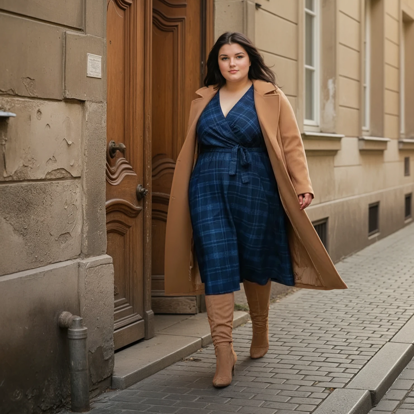 ROBE CACHE-COEUR SCOTTISH L'indisciplinée