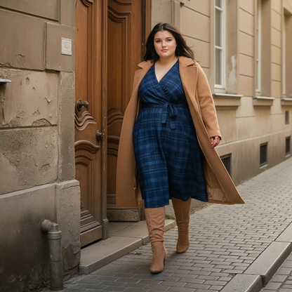 ROBE CACHE-COEUR SCOTTISH L'indisciplinée