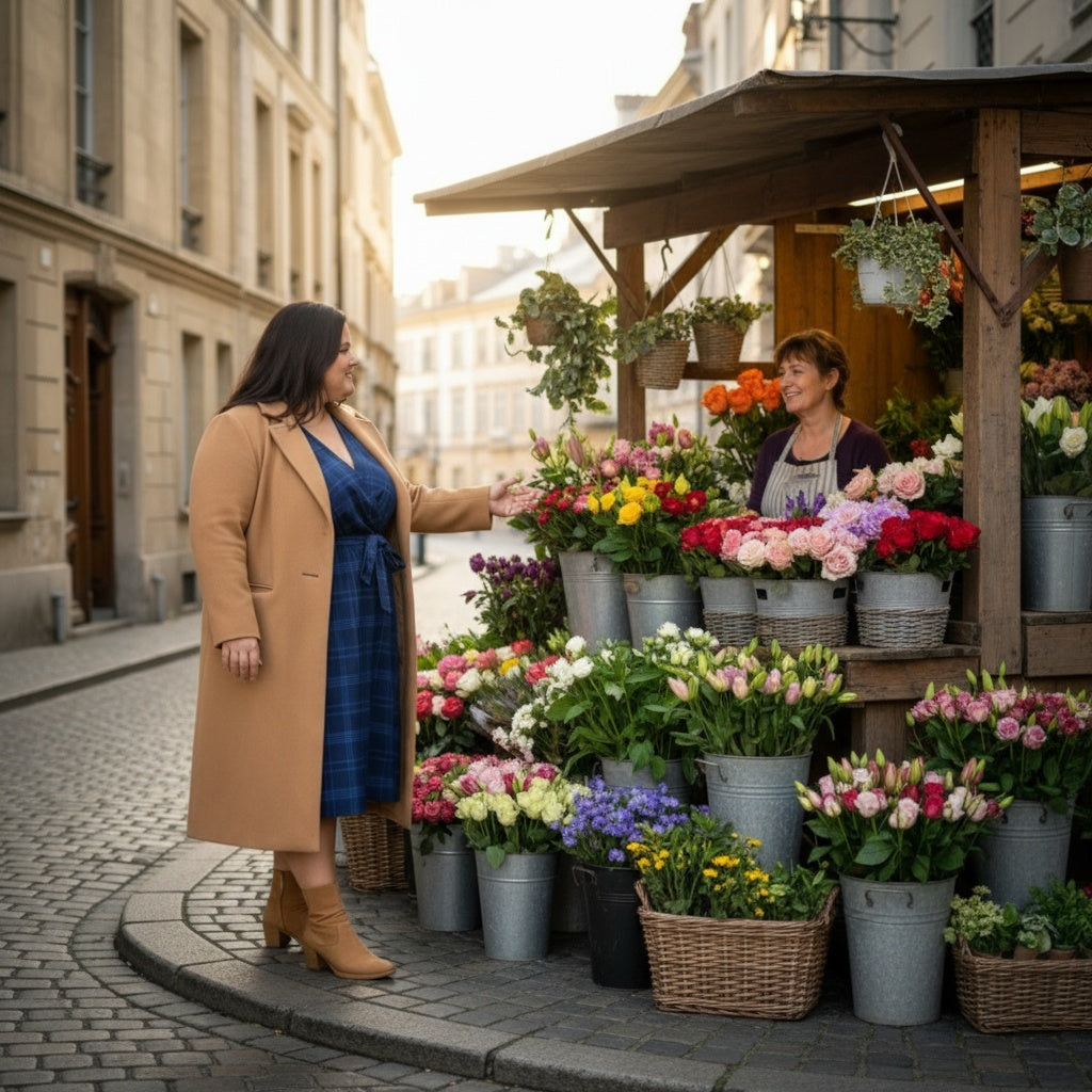 ROBE CACHE-COEUR SCOTTISH L'indisciplinée