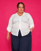 Chemise fluide ajustable grande taille L'Indisciplinée