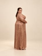 La Diva rose gold portée de profil