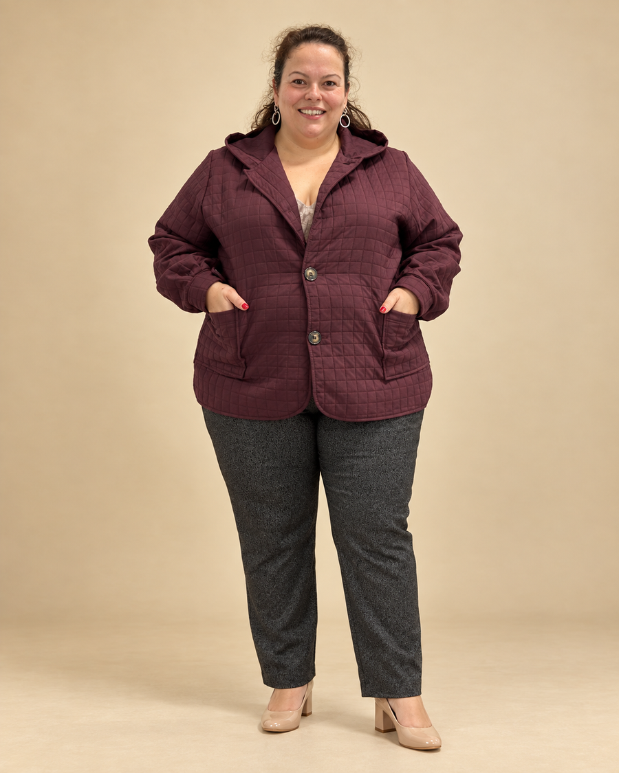 Veste matelassée déperlante à capuche L'indisciplinée