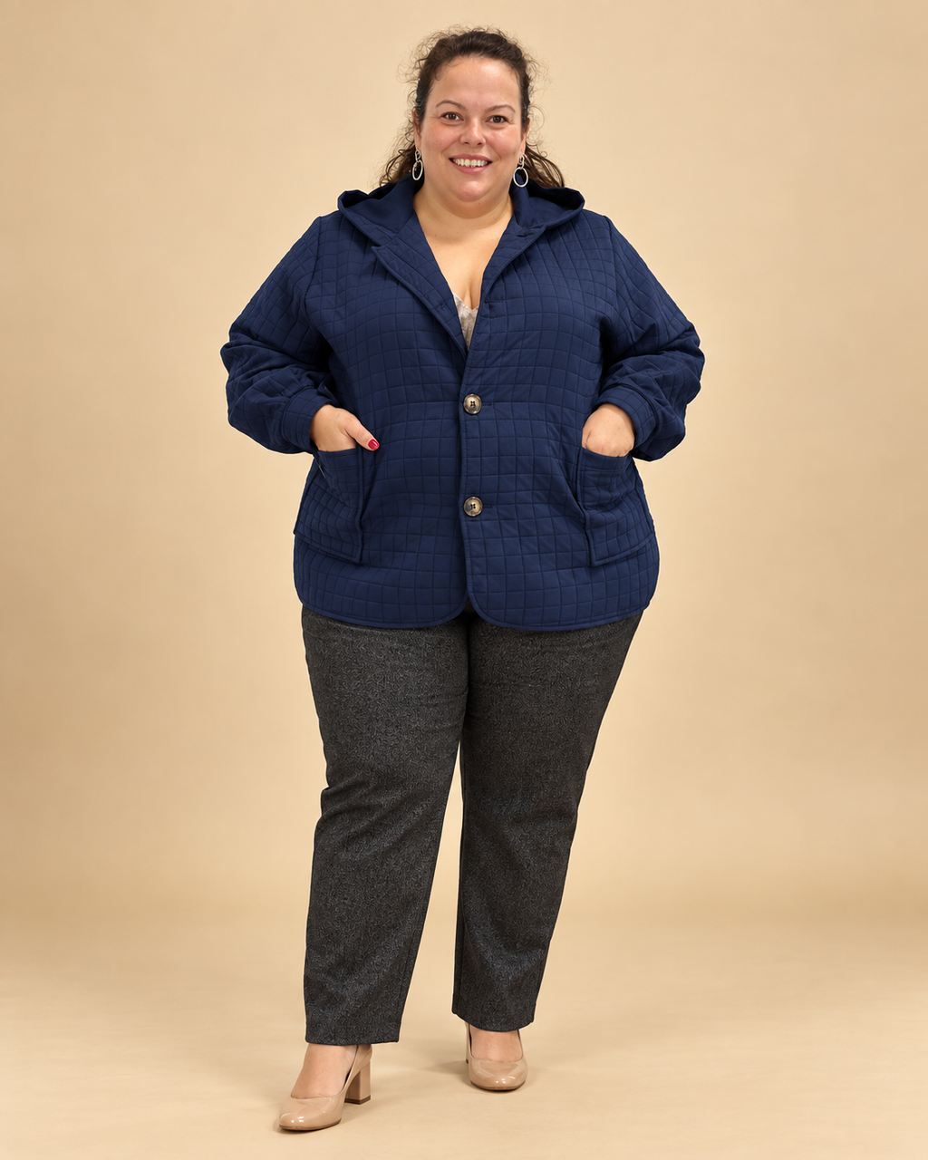 Veste matelassée déperlante à capuche L'indisciplinée