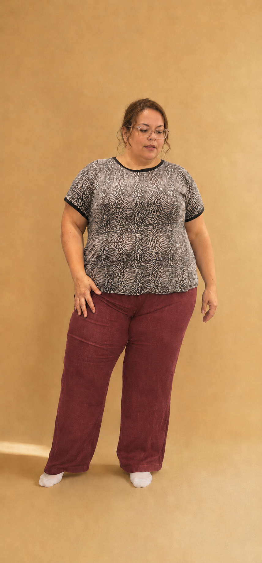 Jean large taille élastiquée – du 48 au 54 Diadema