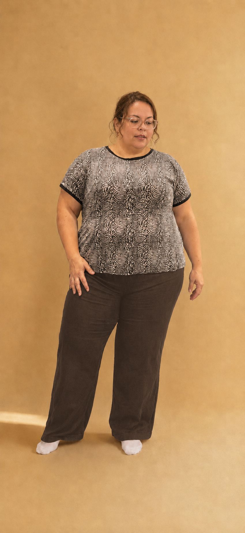 Jean large taille élastiquée – du 48 au 54 Diadema