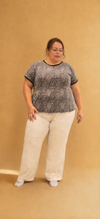 Jean large taille élastiquée – du 48 au 54 Diadema