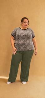 Jean large taille élastiquée – du 48 au 54 Diadema