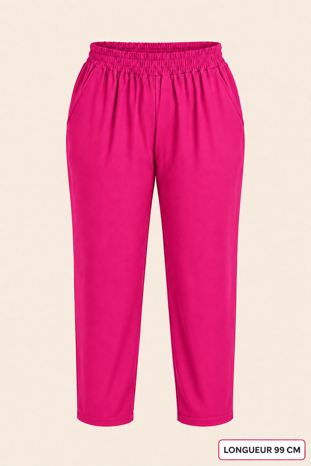 Pantalon à enfiler extensible – poches italiennes MM