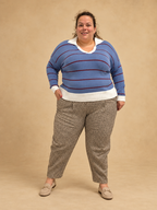 Pantalon effet tweed L'indisciplinée