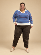 Pantalon effet tweed L'indisciplinée