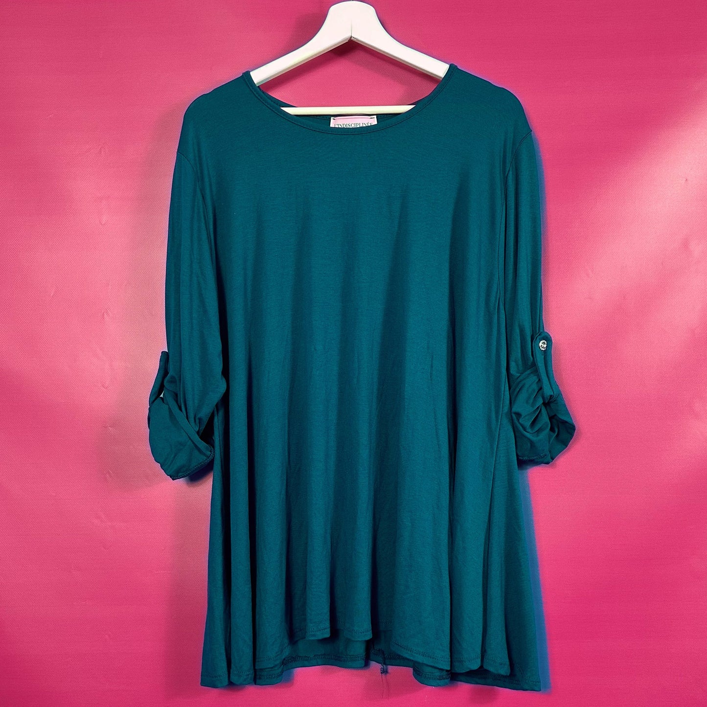HAUT EN VISCOSE SOYEUSE ET DOUCE - PETROL