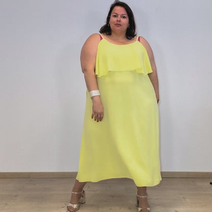 ROBE STRAPPY GIALLO